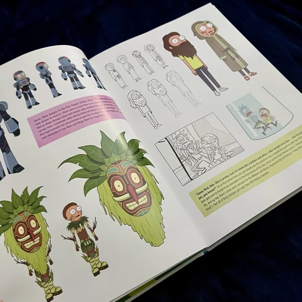The Art of Rick and Morty Hardcover Book